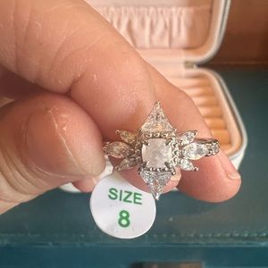 Bomb Party Ice Crystal Ring